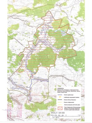 Mapa przedstawiająca granice Aglomeracji ? Załącznik nr 3